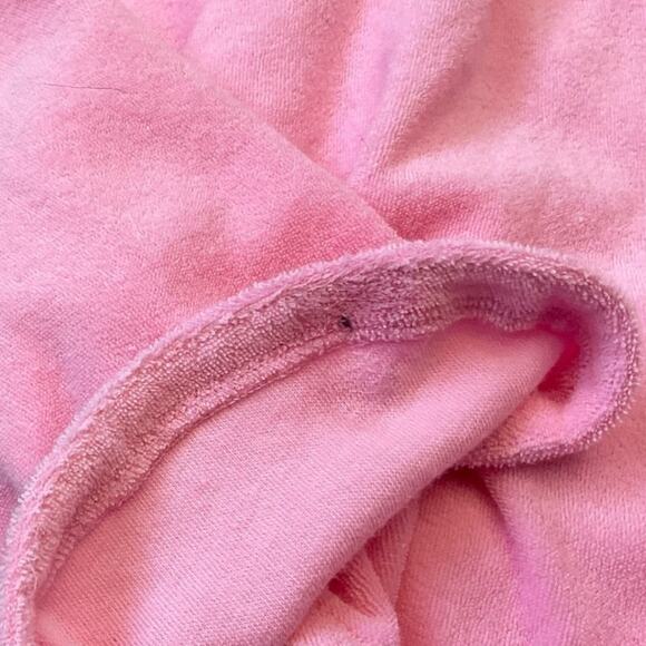 EUC Good American Pink Terry Cloth Swim Coverup Shacket Size 3/4 or Lg / XL - Picture 9 of 9